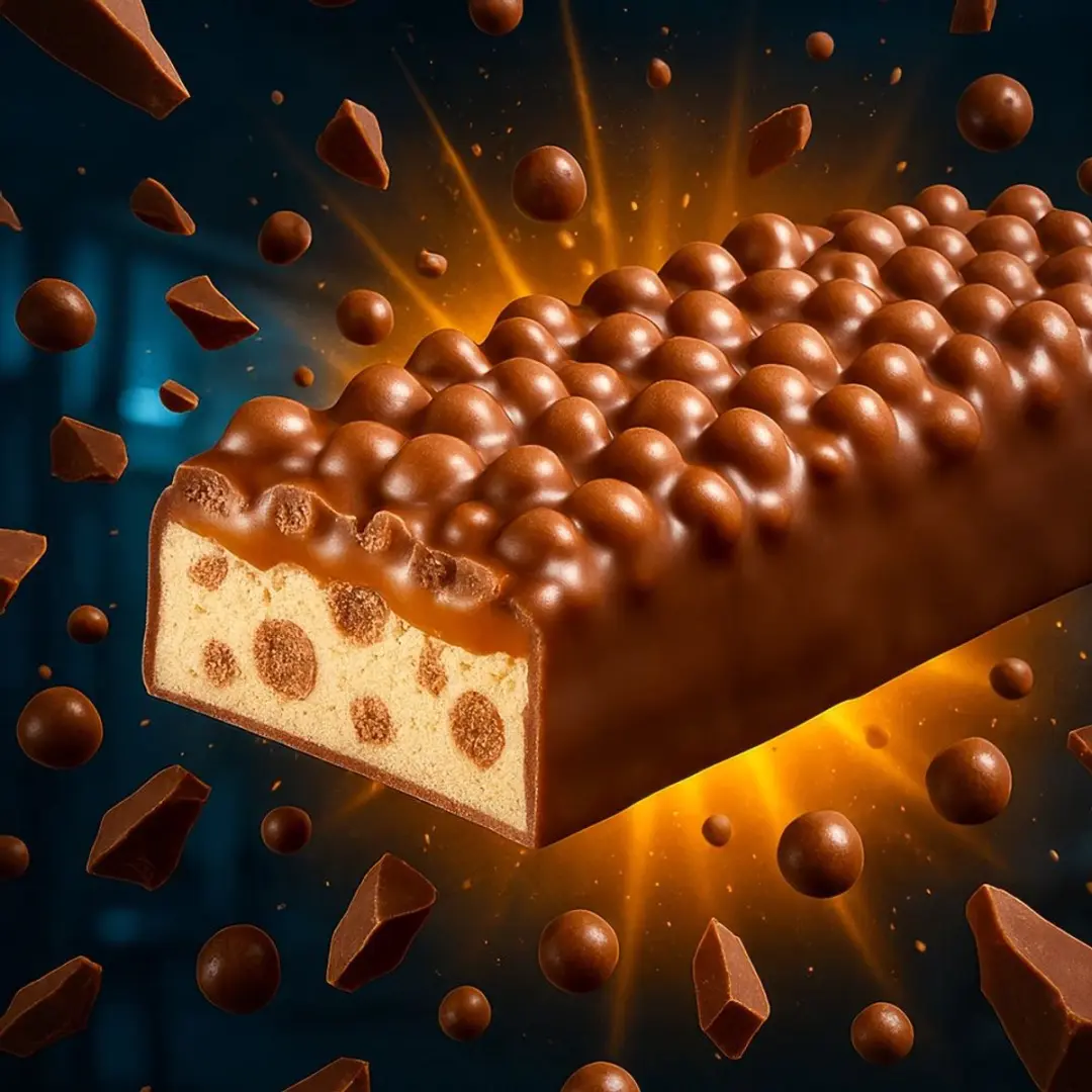 Lucovitaal Protein Reep Crunchy Amandel-Toffee 64g