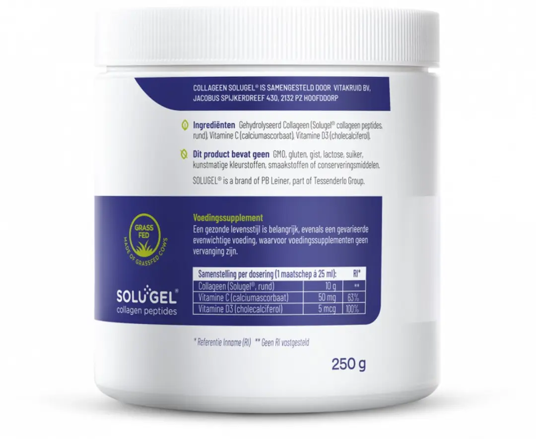 Vitakruid Collageen Solugel Poeder 250g