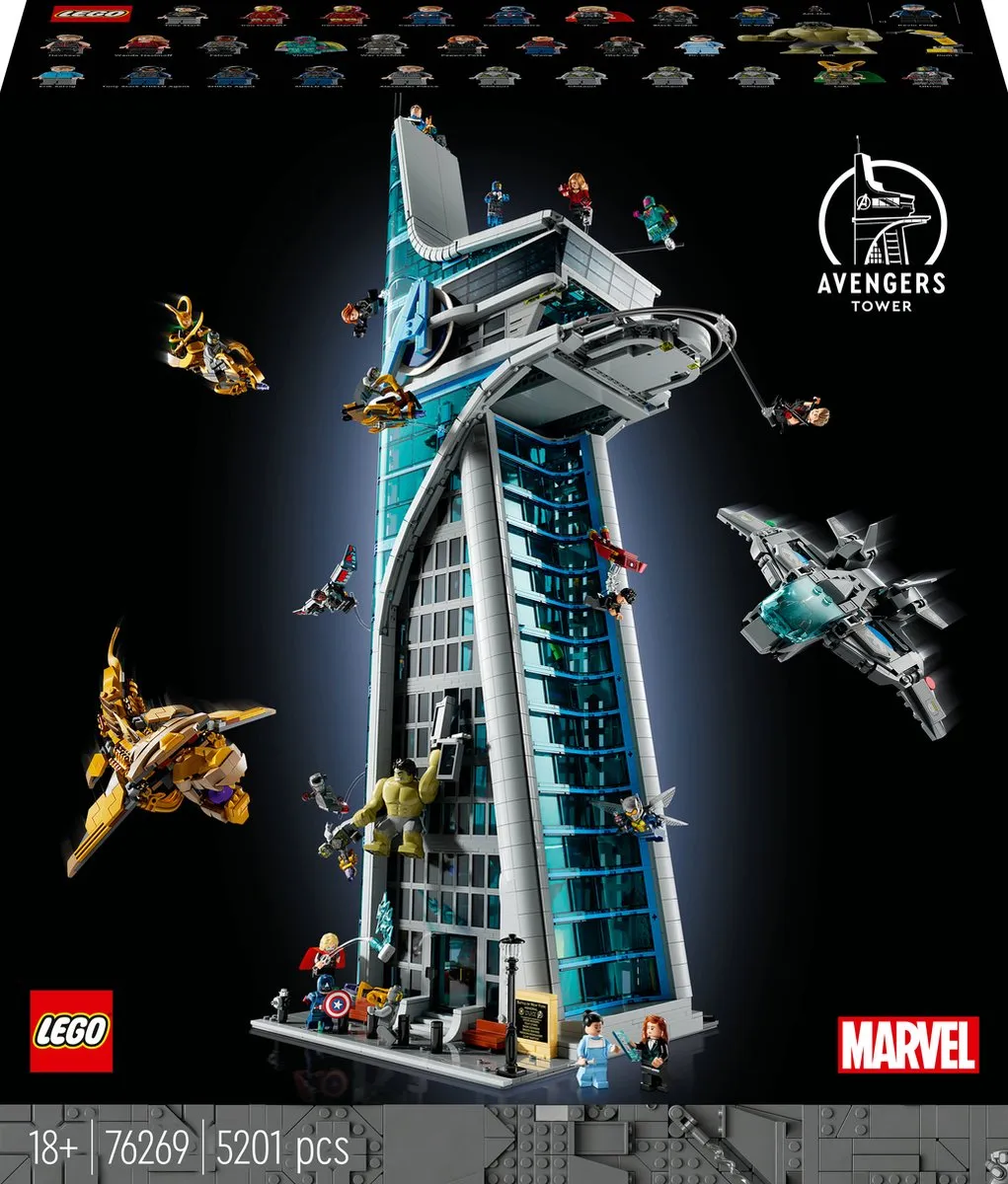 LEGO Marvel Avengers Toren 76269 - 5201 Stukken