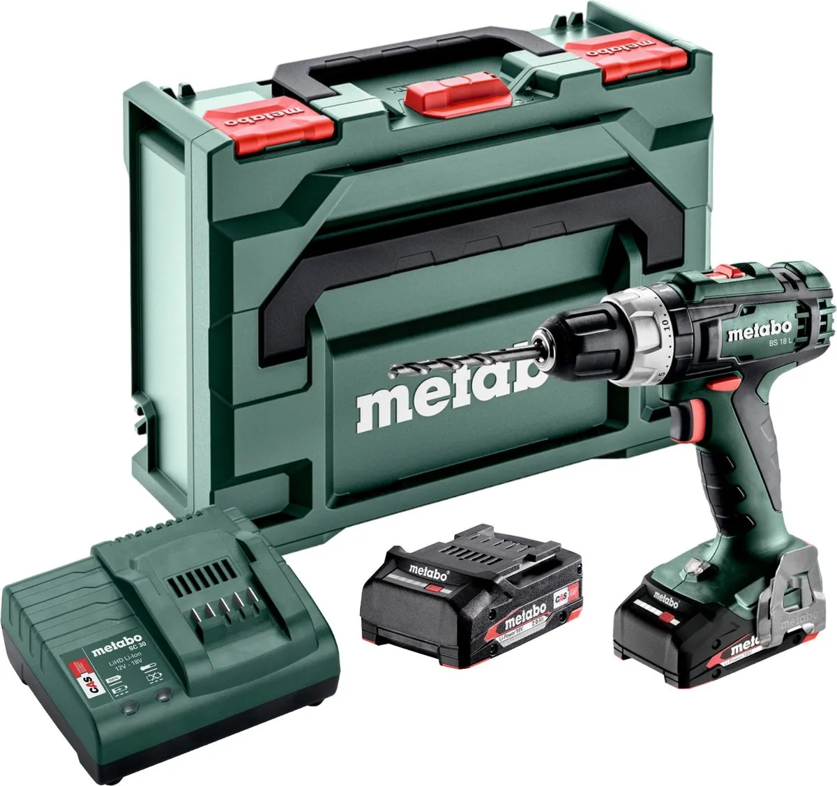 Metabo BS 18 L Accuboormachine - 2x 2,0Ah - 23 standen