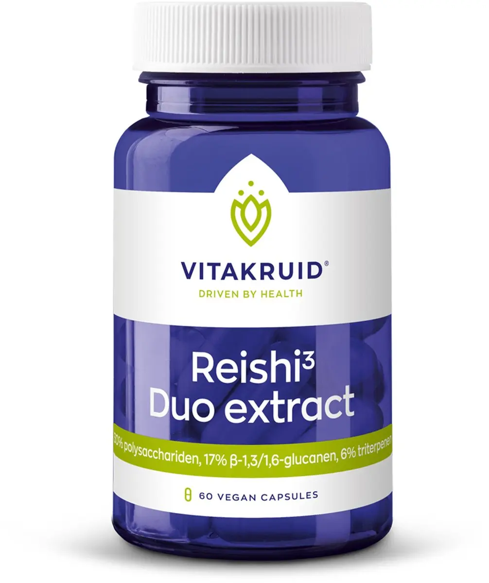 Vitakruid Reishi 3 Duo Extract 60 Vegancapsules