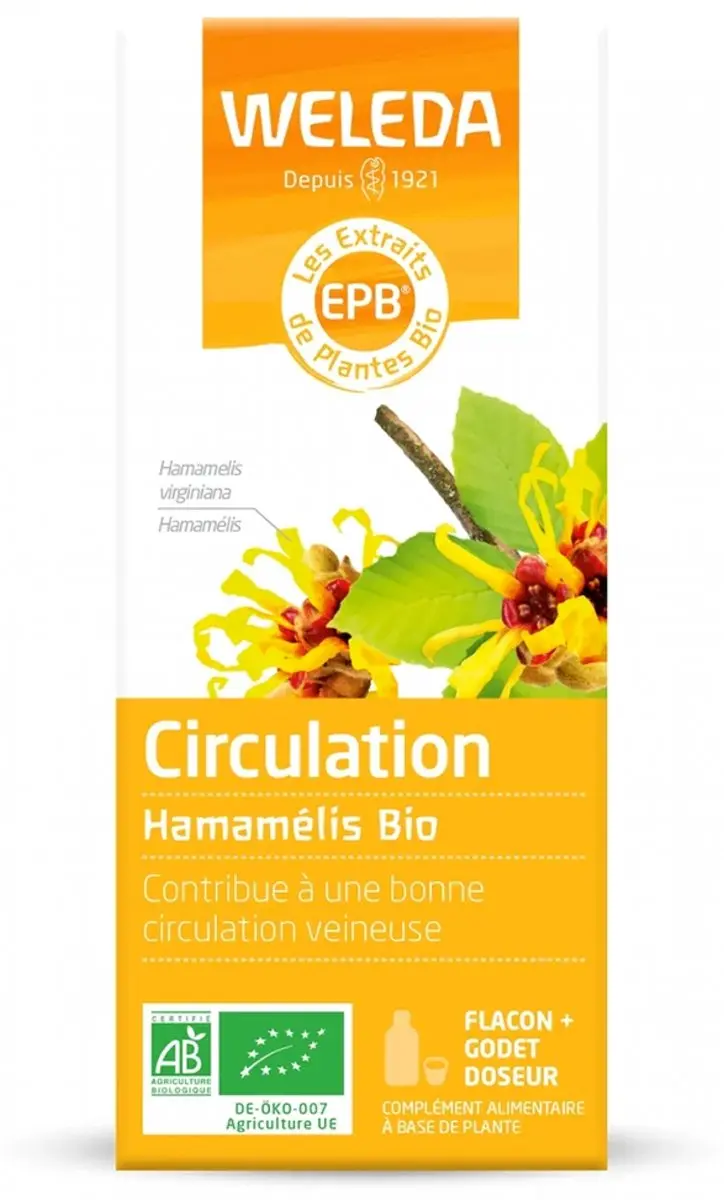 Weleda Circulation Hamamelis Bio 100ml