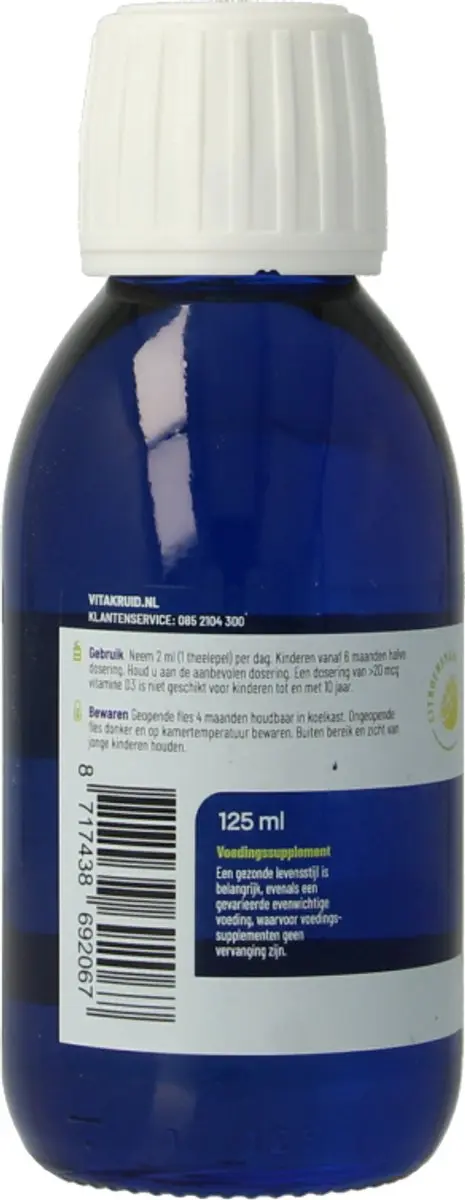 Vitakruid Visolie 1200 TG Vloeibaar 125ml - afbeelding 6 van 6