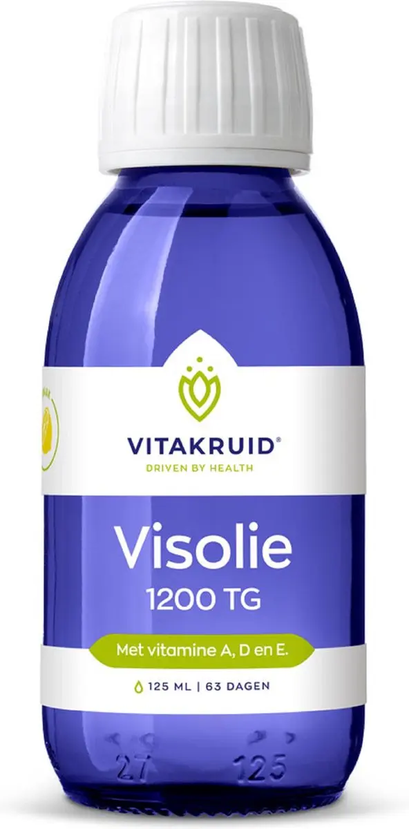 Vitakruid Visolie 1200 TG Vloeibaar 125ml