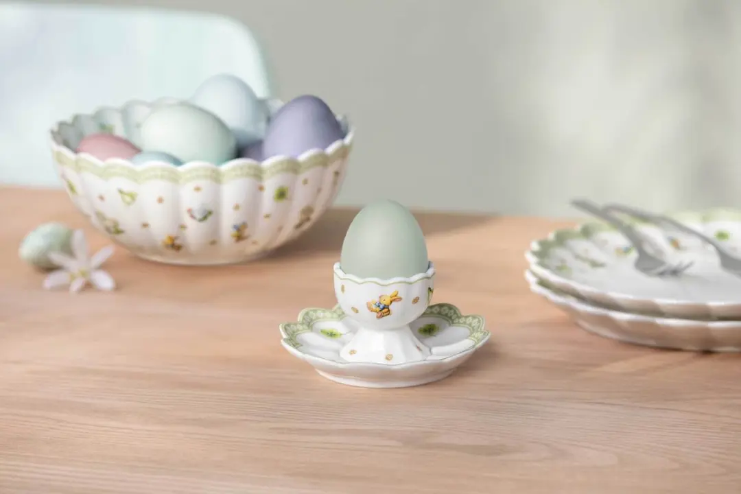 Villeroy & Boch Eierbecher-Unterteller Easter Delight - 9,9 cm - Groen - afbeelding 2 van 6