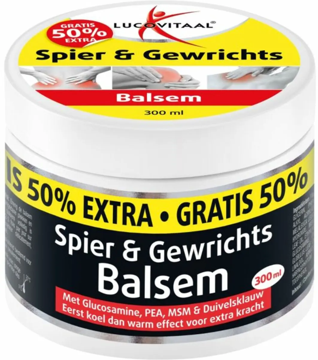 Lucovitaal Spier & Gewrichtsbalsem 3x300ml