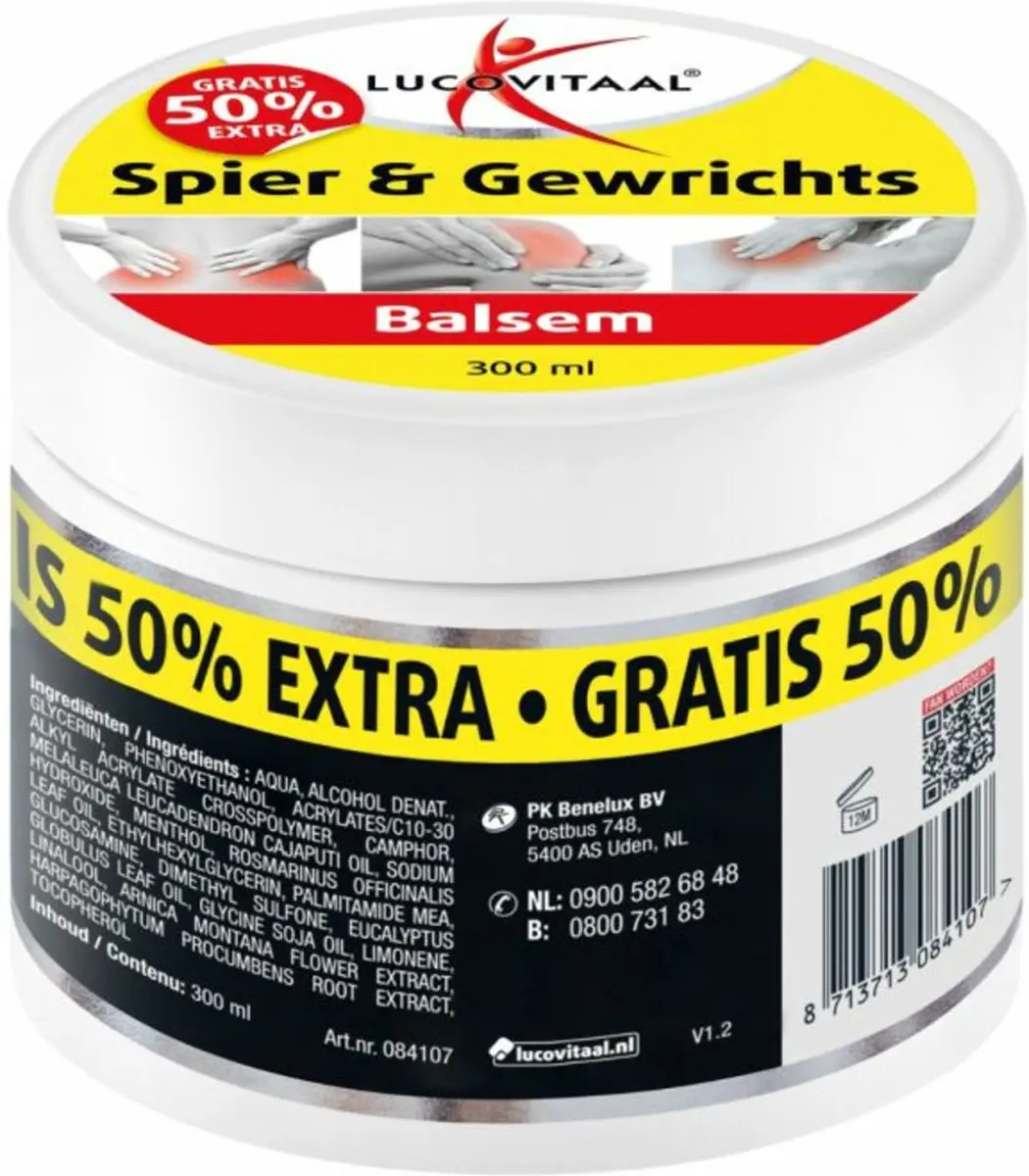 Lucovitaal Spier & Gewrichtsbalsem 3x300ml
