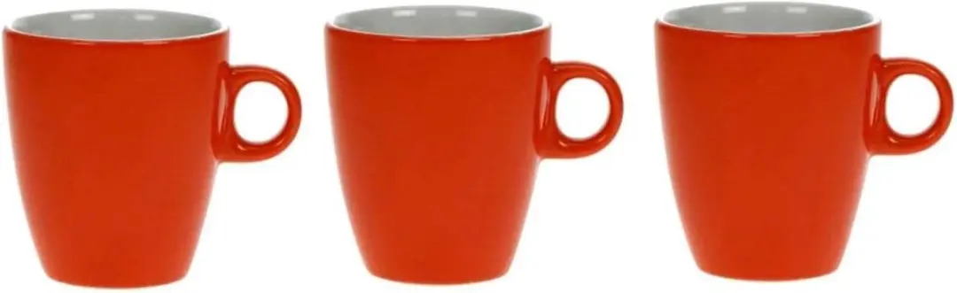 Cosy&Trendy Vicky Beker 19cl - Oranje - Set van 6