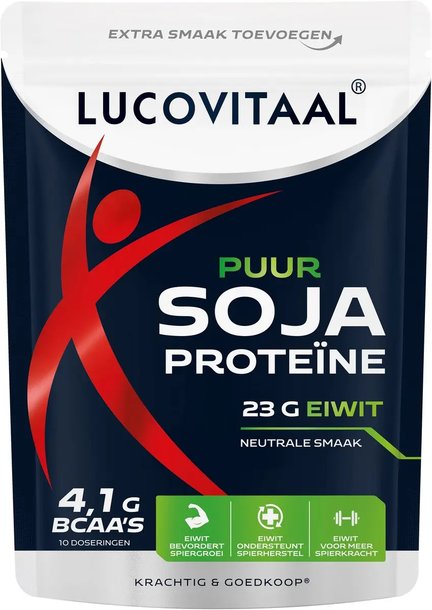 Lucovitaal Proteïne Soja Poeder Puur 250g