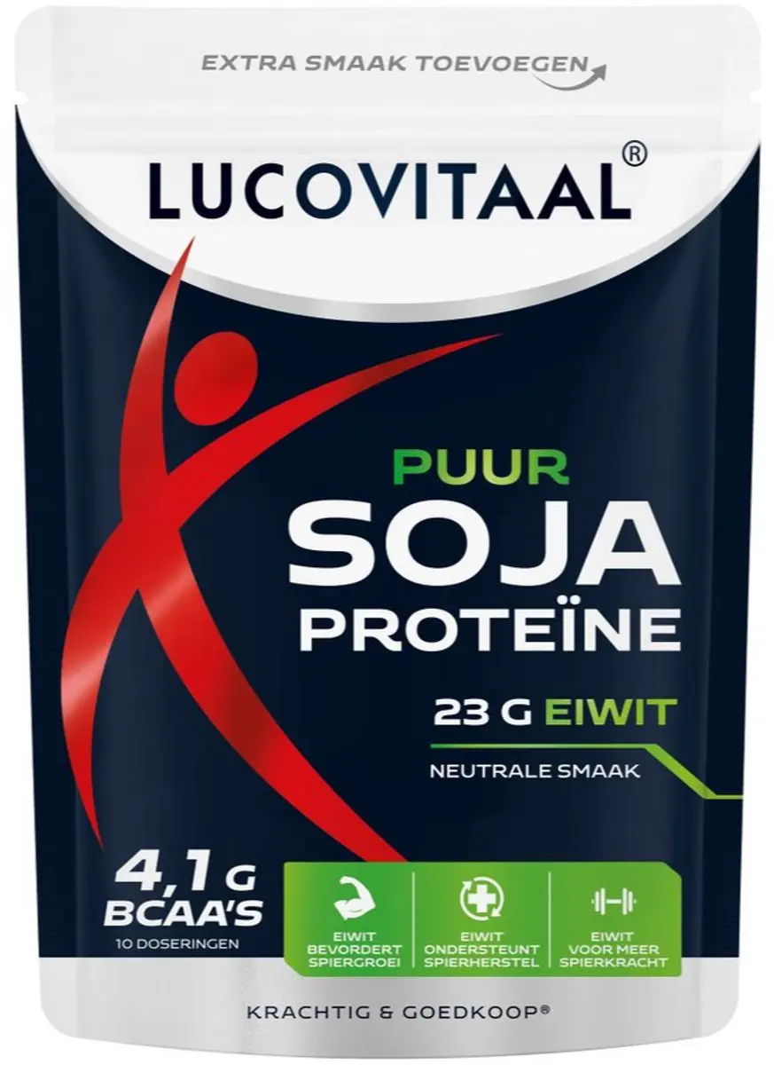 Lucovitaal Proteïne Soja Poeder Puur 250g
