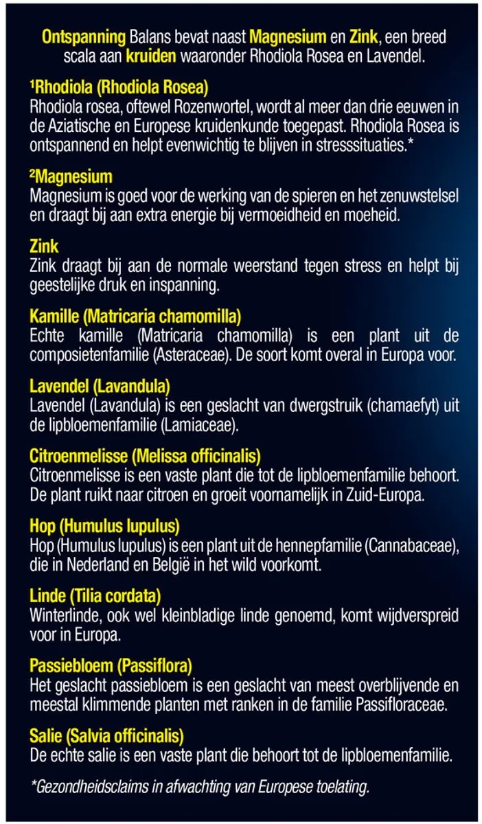 Lucovitaal Ontspanning Balans 30 Capsules