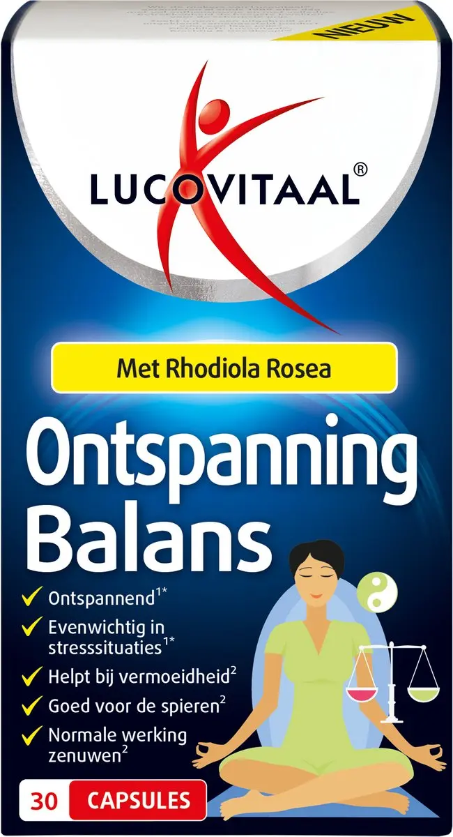 Lucovitaal Ontspanning Balans 30 Capsules
