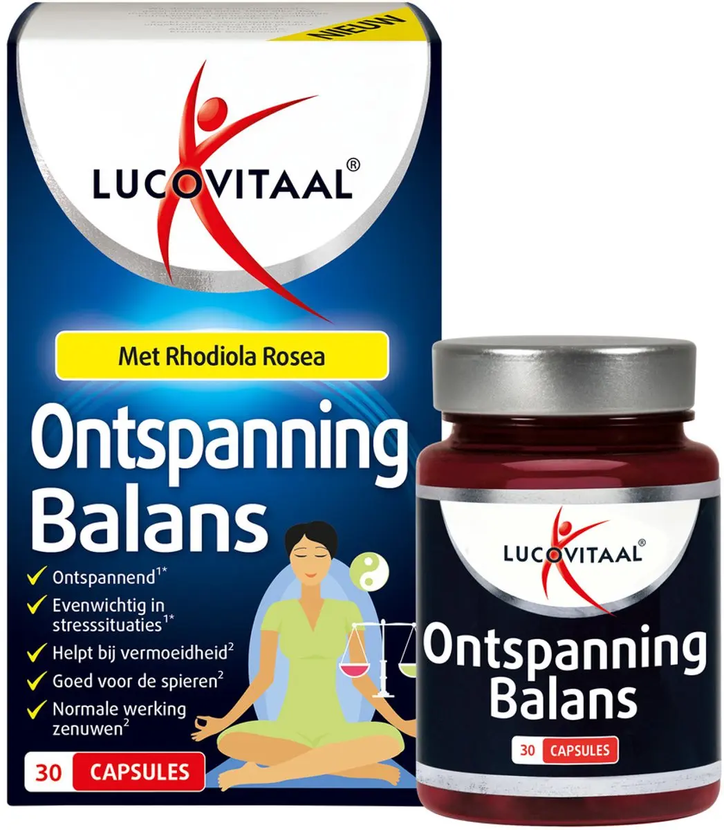 Lucovitaal Ontspanning Balans 30 Capsules