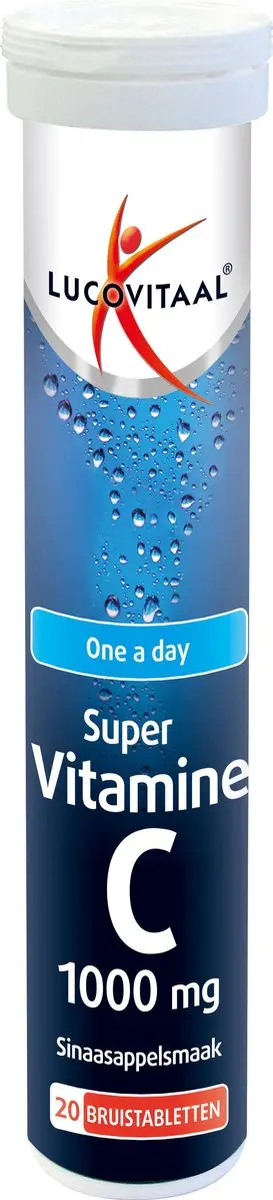 Lucovitaal Super Vitamine C 1000mg Bruistabletten