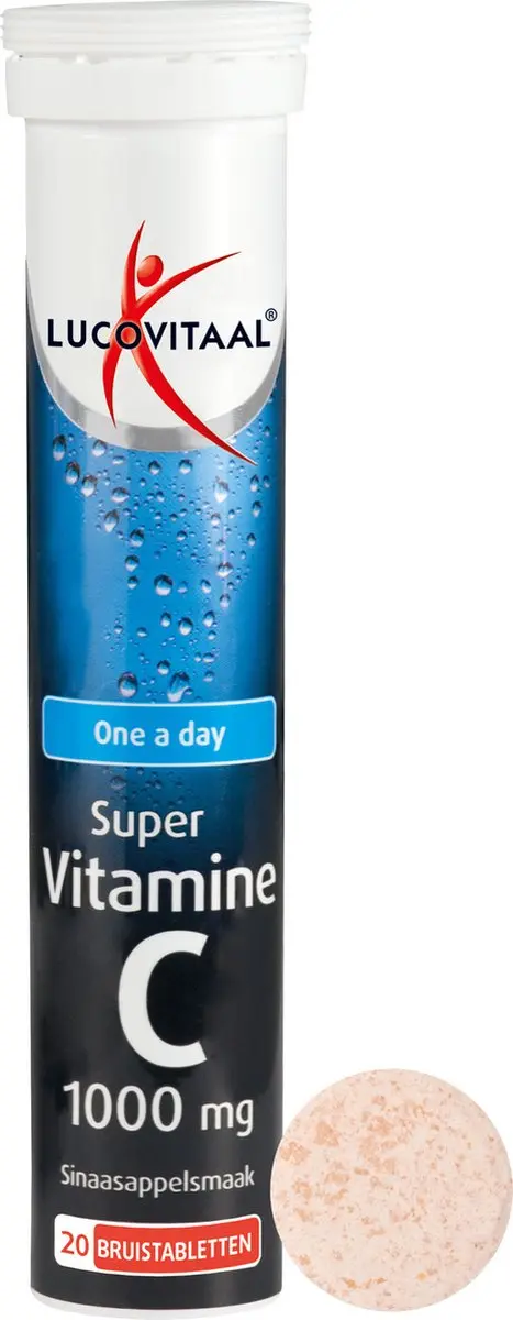 Lucovitaal Super Vitamine C 1000mg Bruistabletten - 20 Stuks