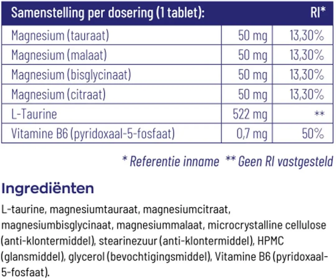 Vitakruid Magnesium 200 Complex 90 Tabletten