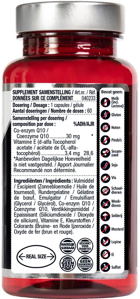 Lucovitaal Q10 30mg Once a Day - 120 Capsules