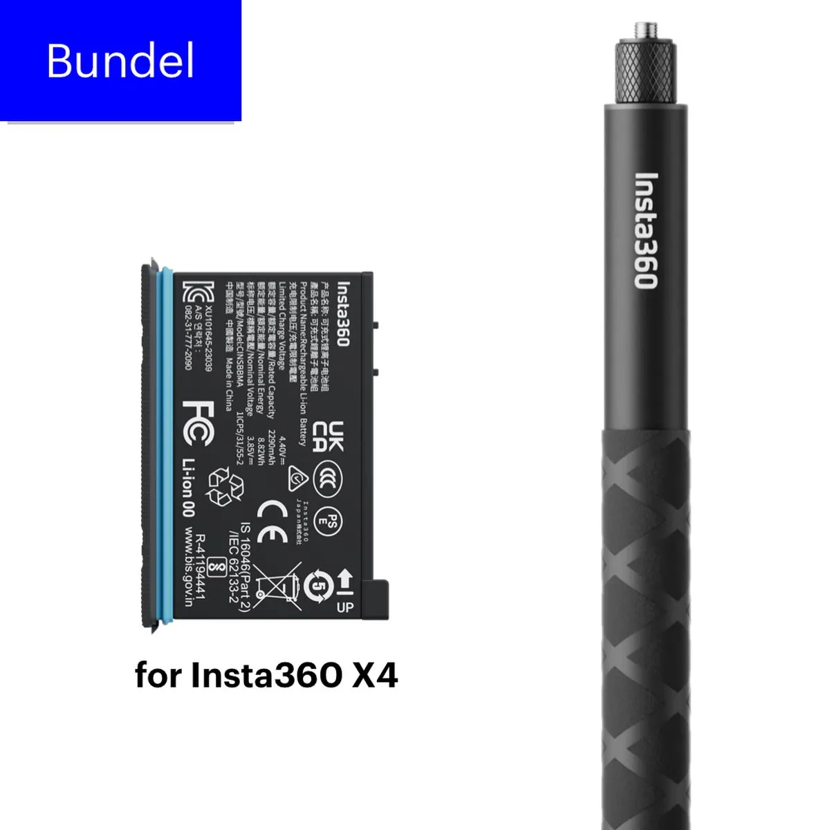 Insta360 X4 Bundel