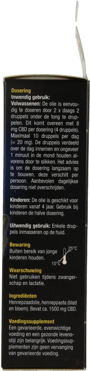 Lucovitaal CBD Olie 5% 30ml