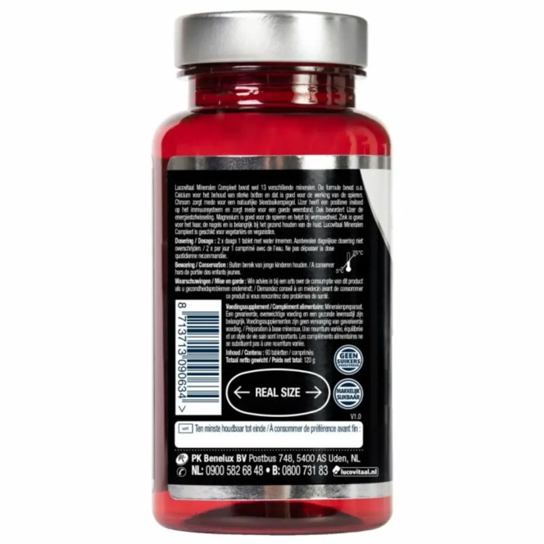 Lucovitaal Mineralen Compleet 120 Capsules - 2x60