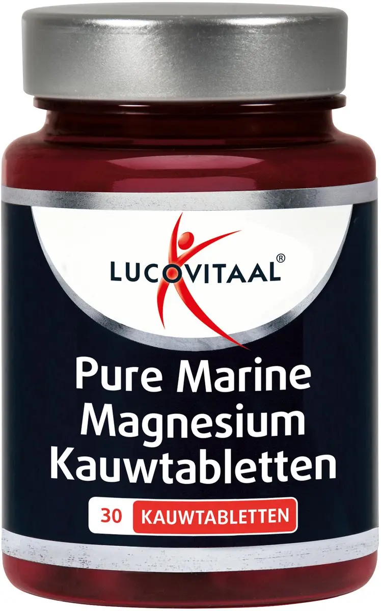 Lucovitaal Marine Magnesium Kauwtabletten 30 Stuks