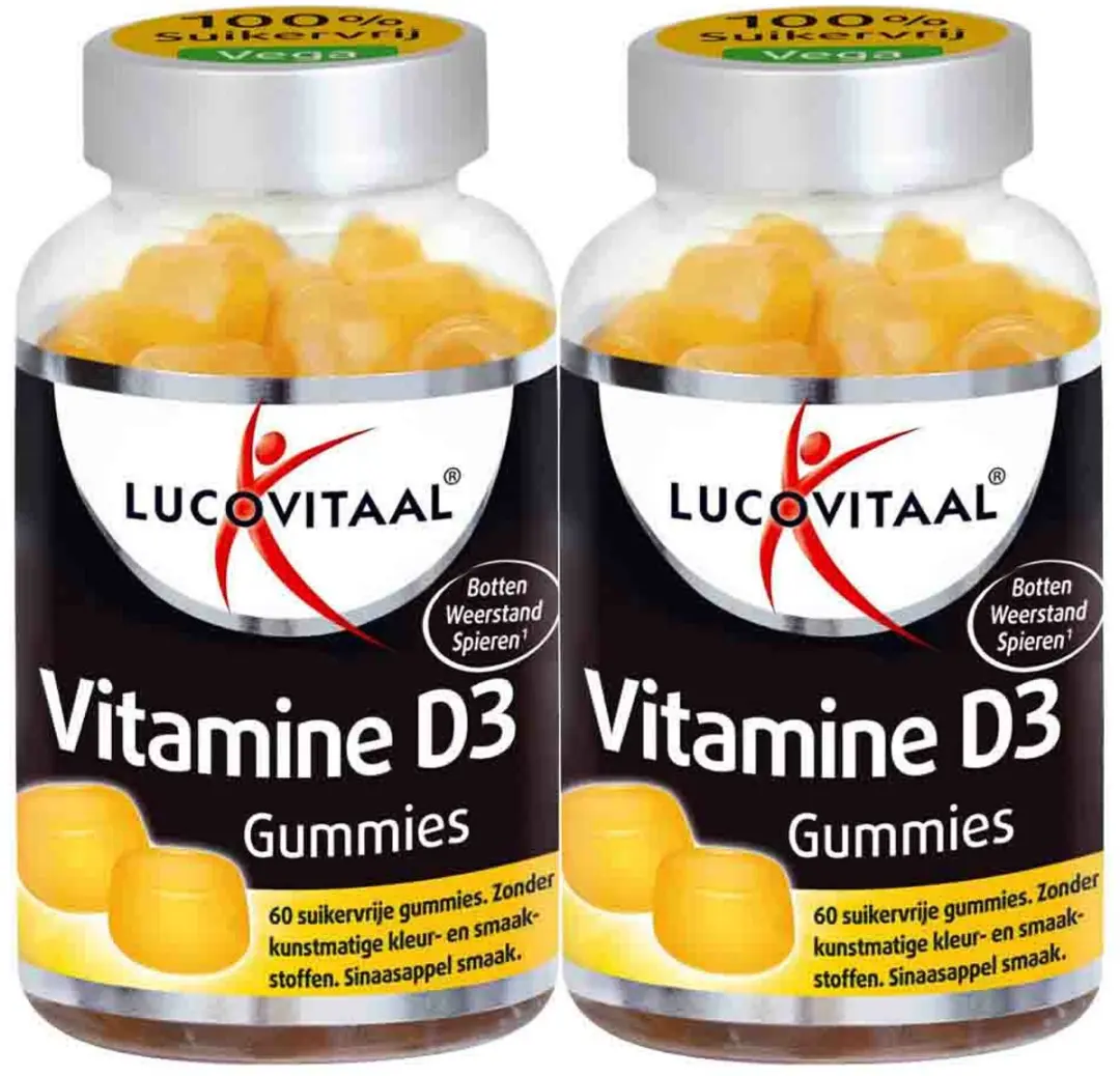 Lucovitaal Vitamine D3 Gummies - 120 Stuks