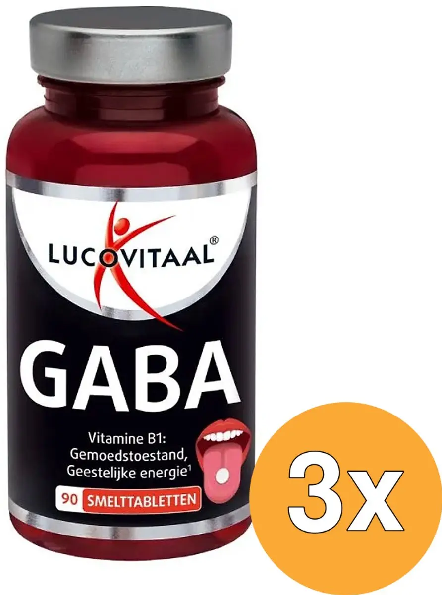 Lucovitaal GABA Smelttabletten