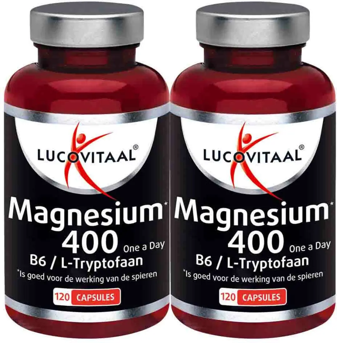 Lucovitaal Magnesium 400 met L-Tryptofaan