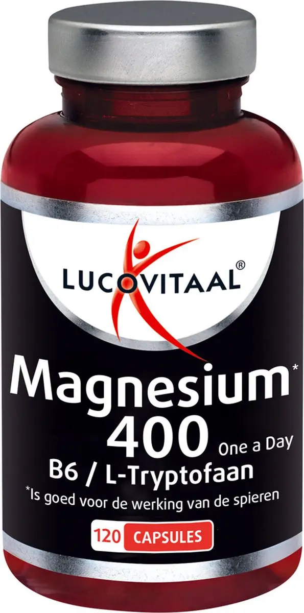 Lucovitaal Magnesium 400 met L-Tryptofaan - 240 Capsules