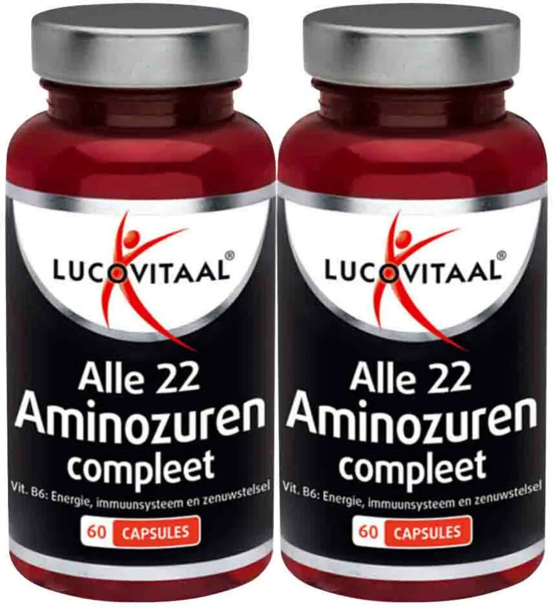 Lucovitaal Aminozuren Compleet + Vitamine B6 - 120 Capsules