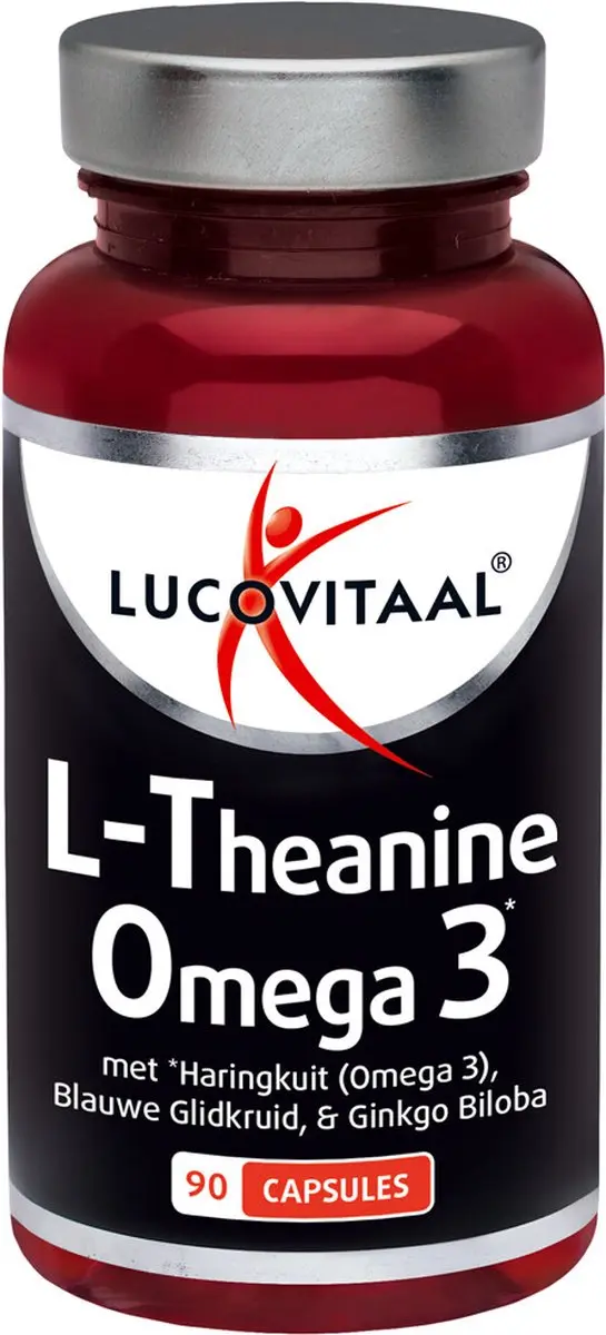 Lucovitaal L-Theanine Omega 3 90 Capsules