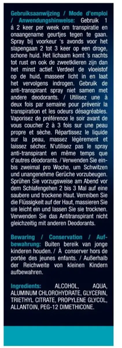 Lucovitaal Anti-Transpirant Spray 40ml