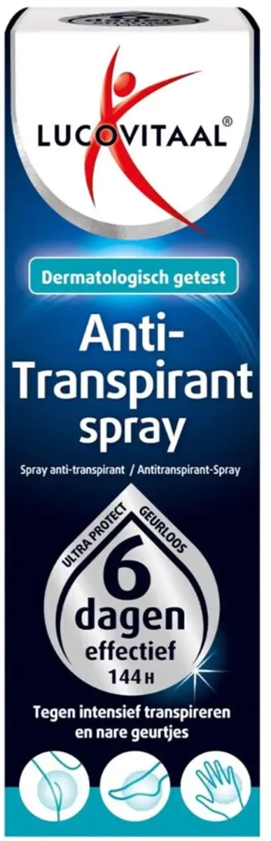 Lucovitaal Anti-Transpirant Spray 40ml