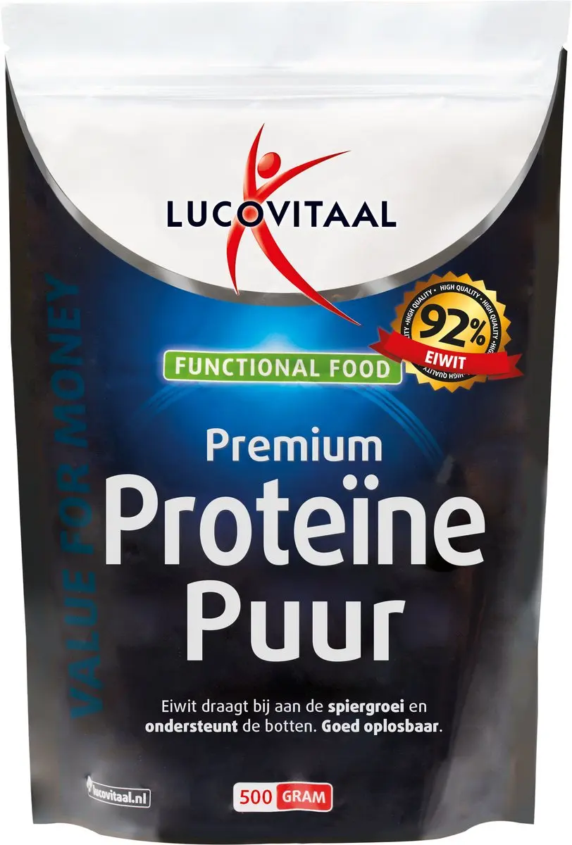Lucovitaal Premium Soja Proteïne Puur 500g