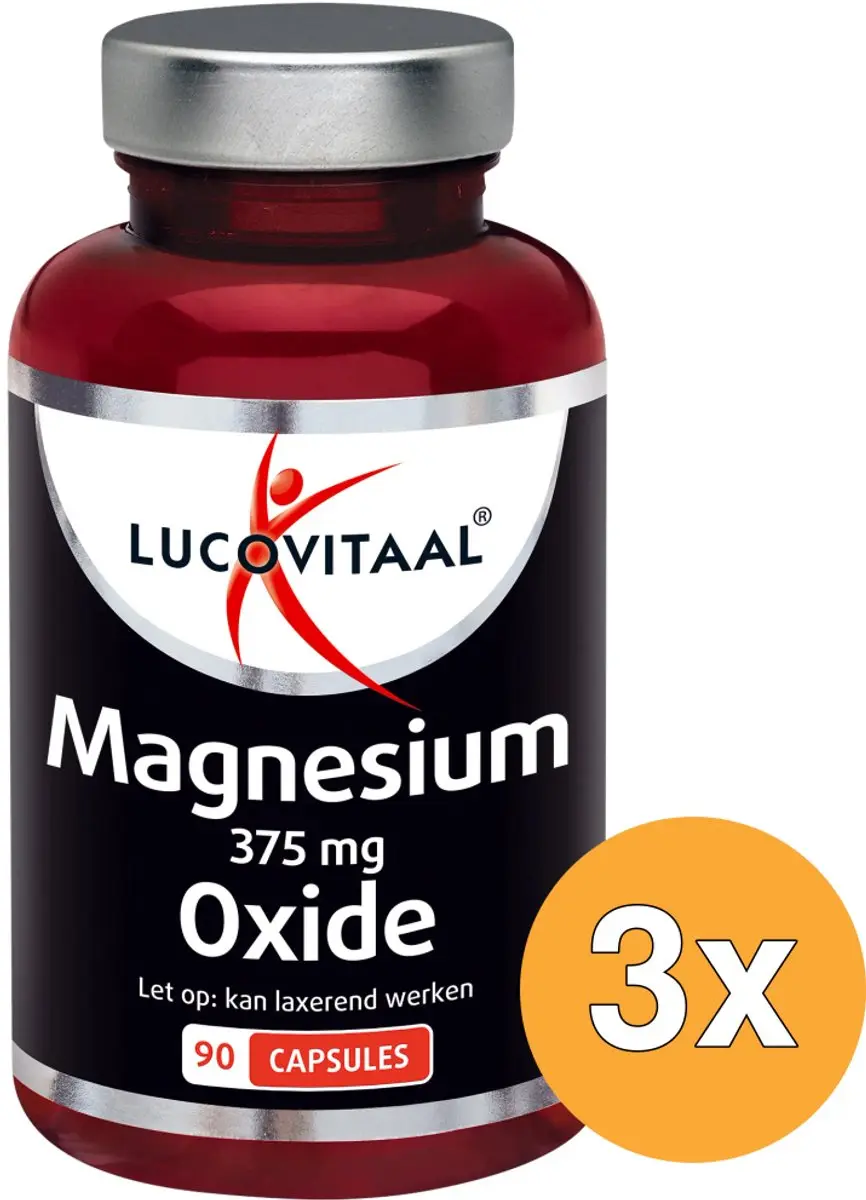 Lucovitaal Magnesium Oxide 375mg