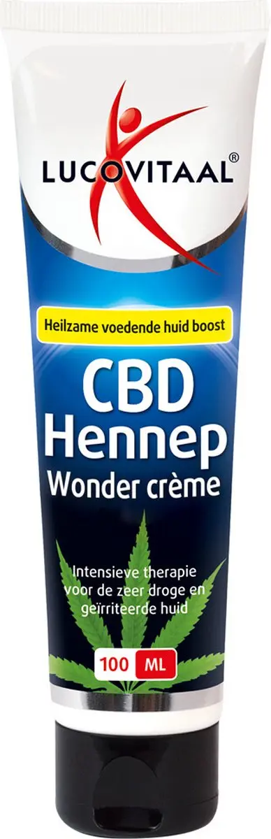 Lucovitaal Hennep CBD Crème 100ml - 2 Stuks