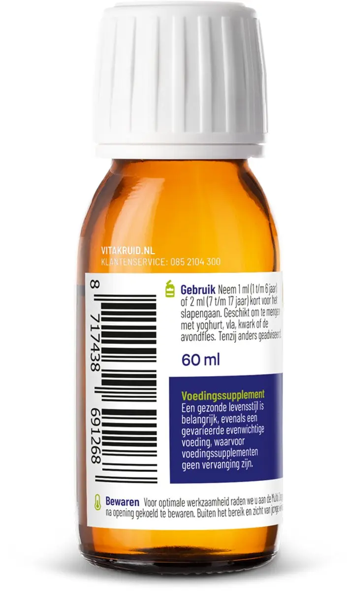 Vitakruid Multi Nacht Junior 60ml - 60 Paar