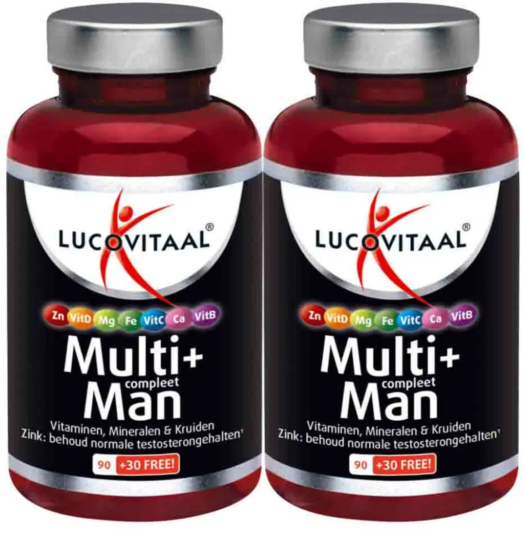 Lucovitaal Multi Compleet Man 240g - 2x120 Tabletten