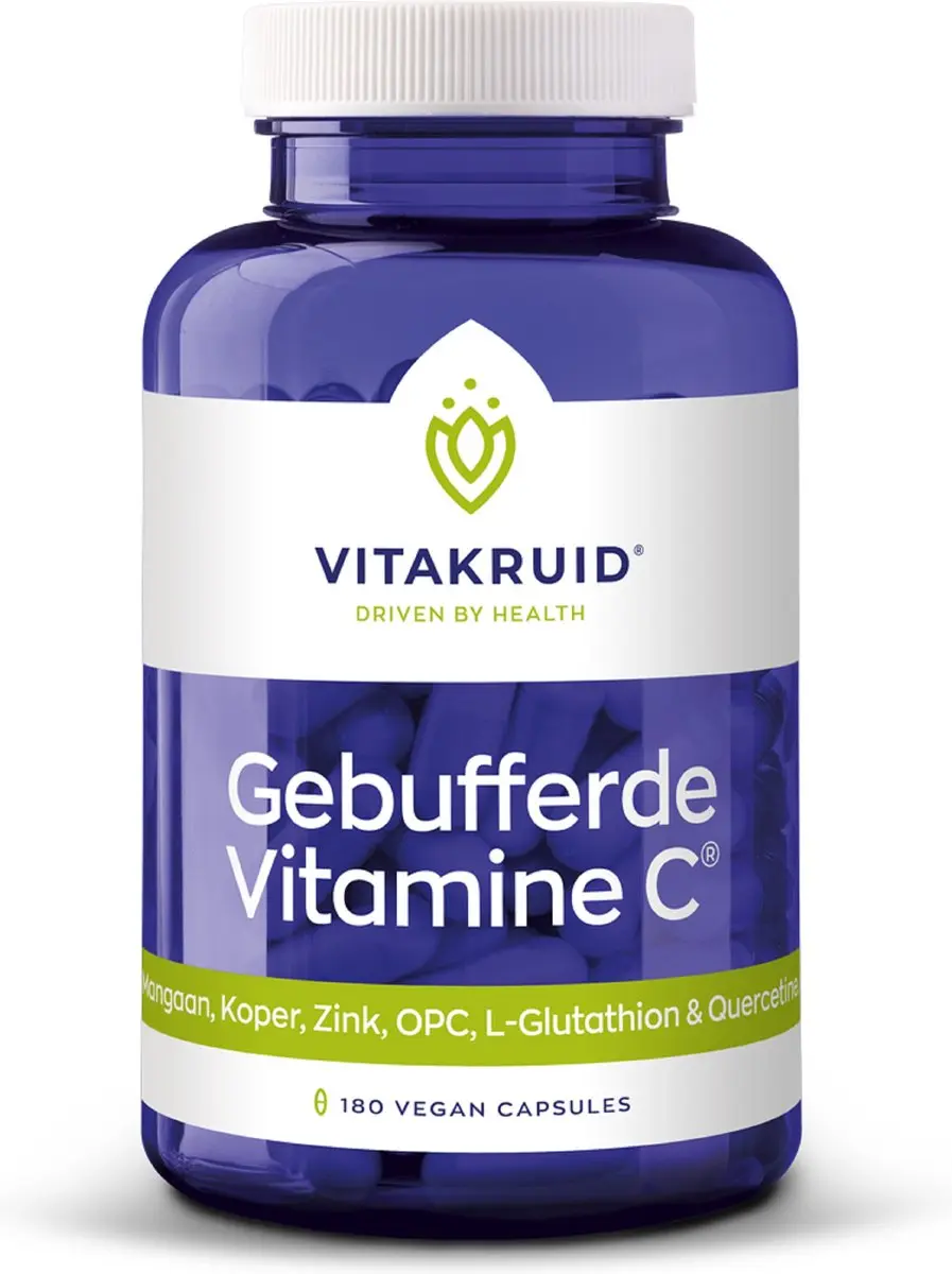 Vitakruid Gebufferde Vitamine C 180 Vegicaps