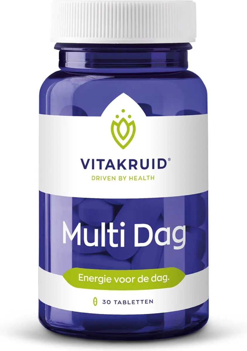 Vitakruid Multi Dag Voedingssupplement 30 tabletten