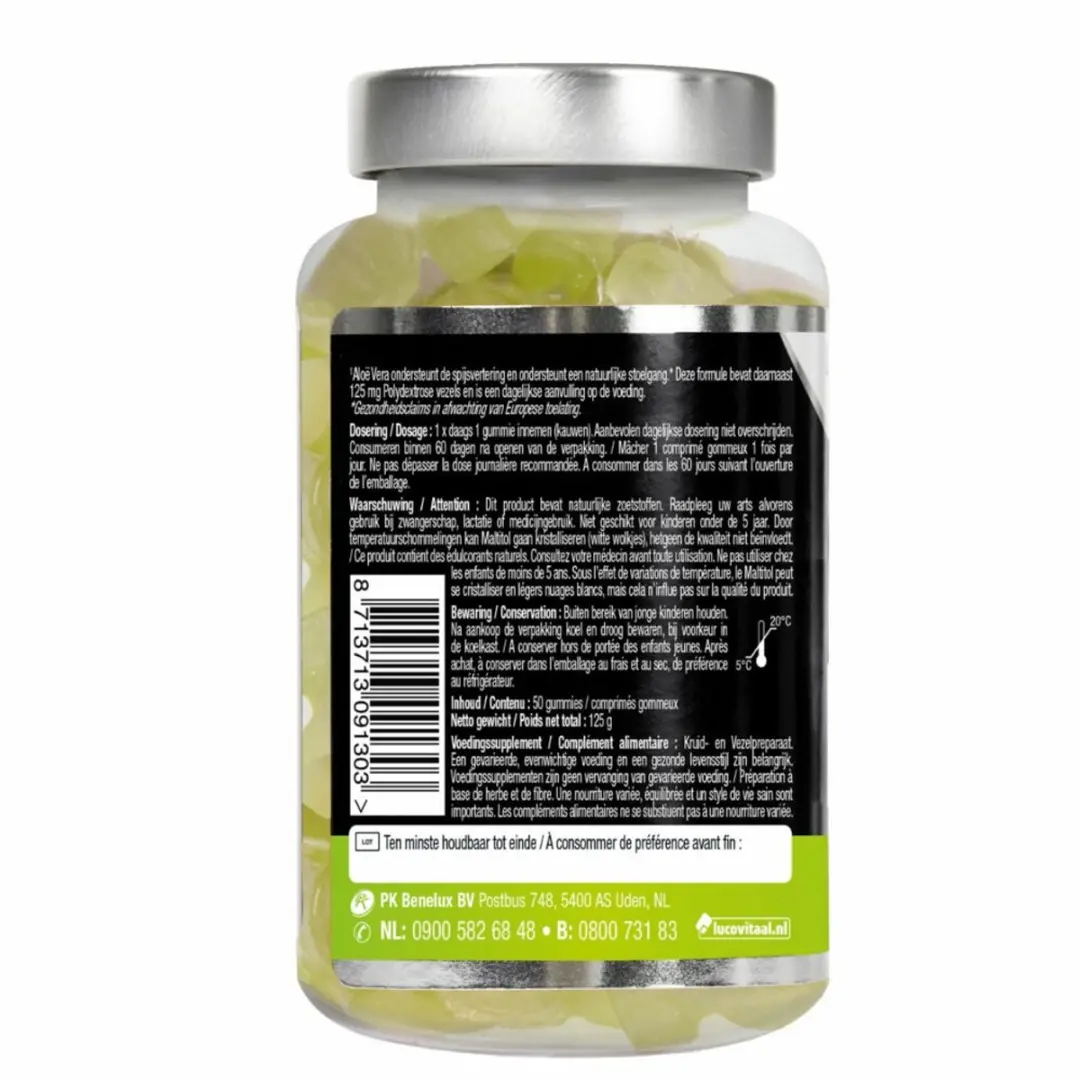 Lucovitaal Gummies Stoelgang - 100 g (2x50 stuks)