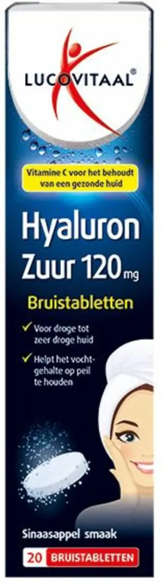 Lucovitaal Hyaluronzuur Bruistabletten - 40 Stuks