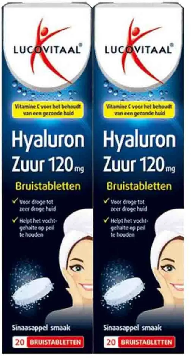 Lucovitaal Hyaluronzuur Bruistabletten