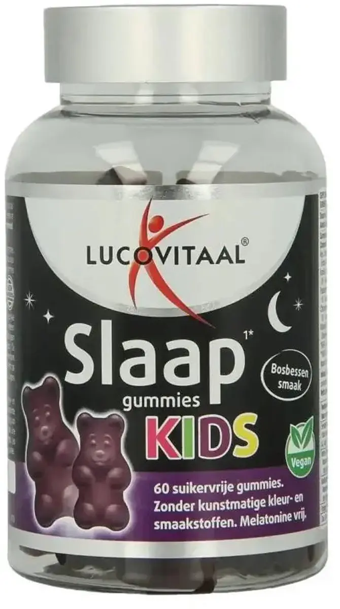 Lucovitaal Slaap Gummies Kids Bosbessen 60 Stuks