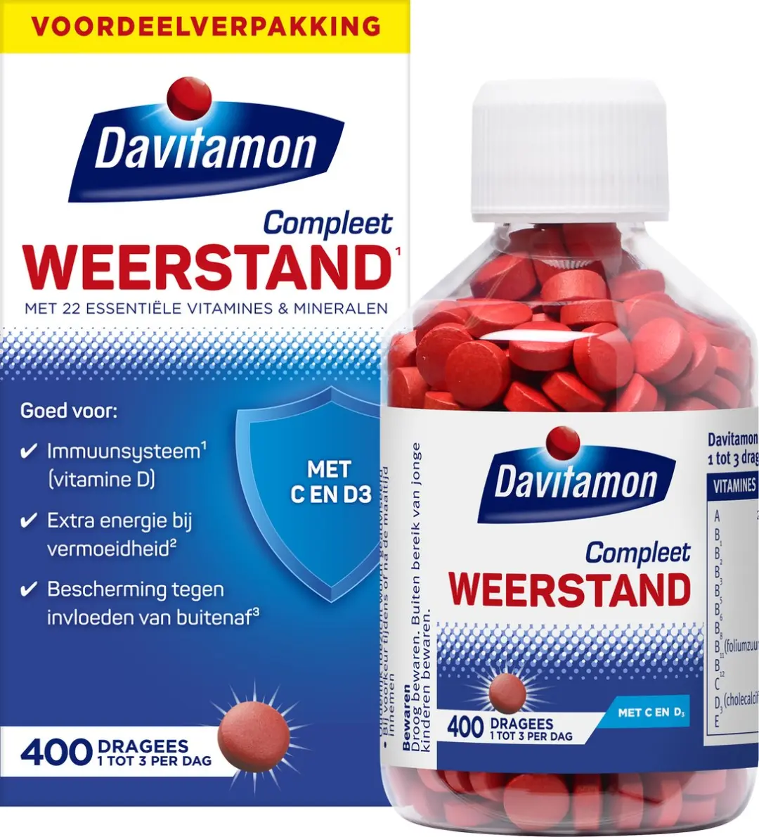 Davitamon Compleet Weerstand Multivitamine 400 Dragees