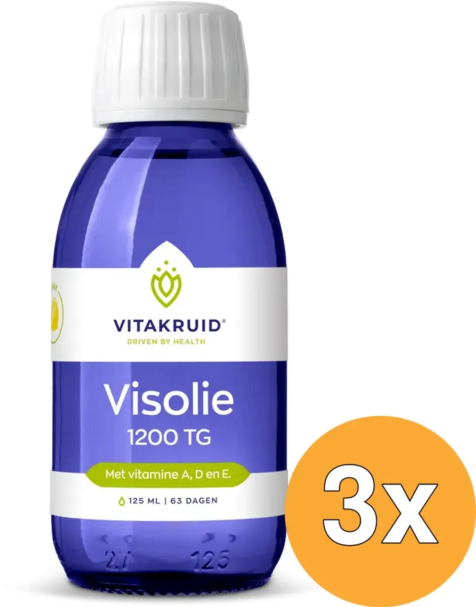 Vitakruid Visolie 1200 Triglyceriden 125ml