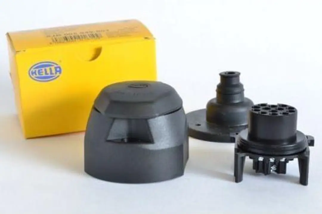 Hella Stekkerdoos 13-polig 20A 12V - Zwart
