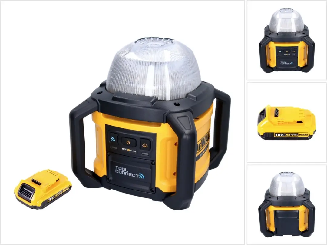 DeWalt DCL074 Oplaadbare Bouwplaats Schijnwerper 18V 5000lm