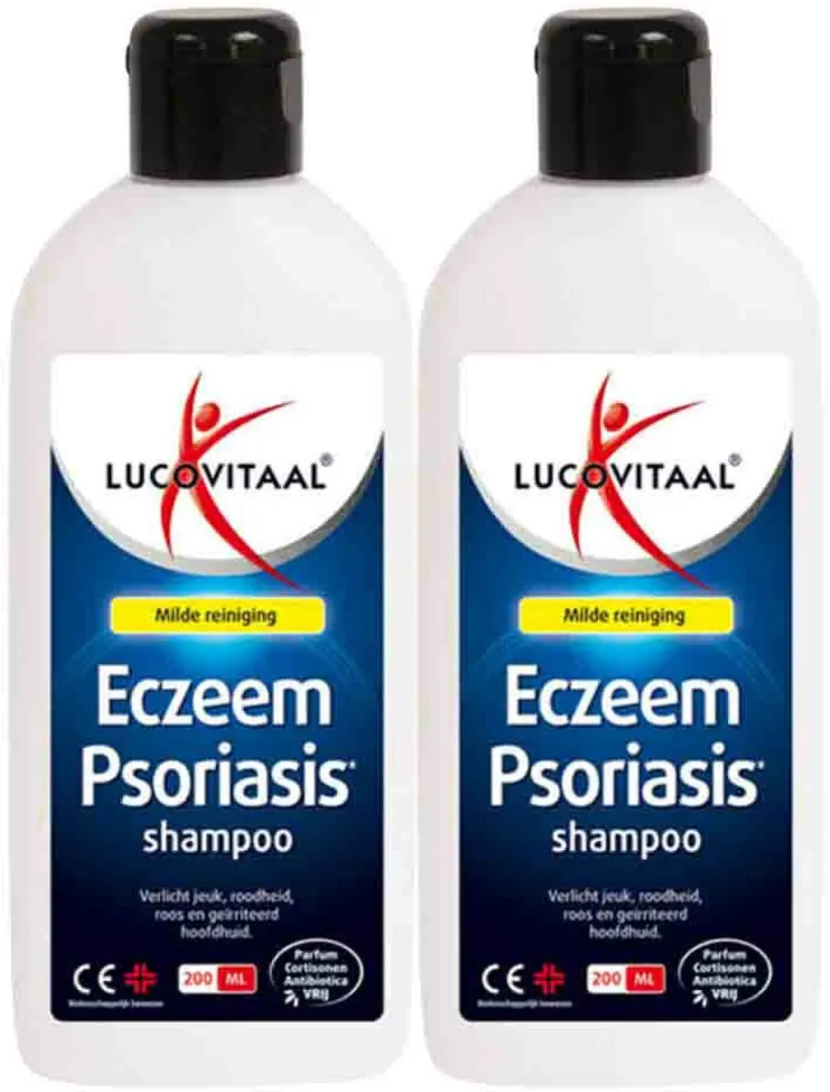 Lucovitaal Eczeem & Psoriasis Shampoo - 2x200ml