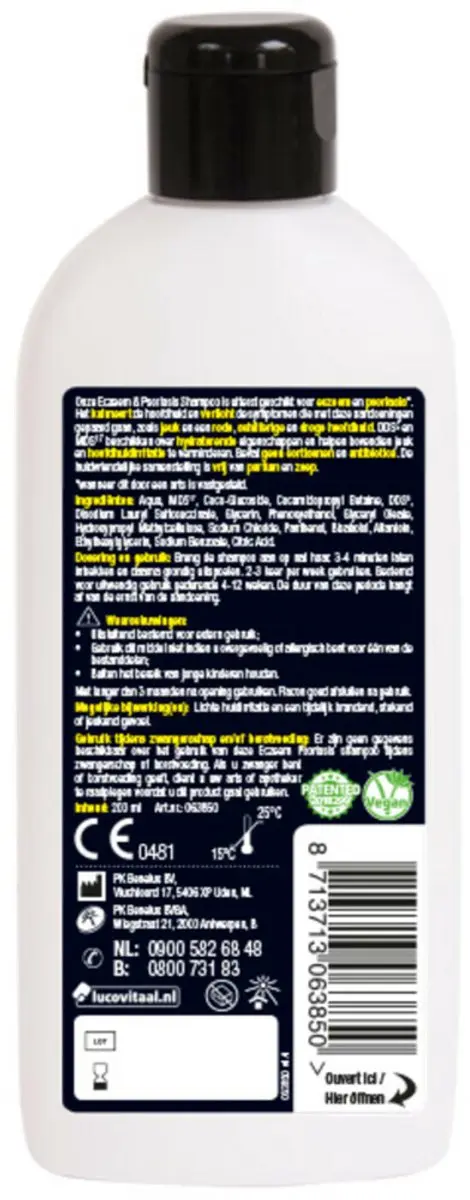 Lucovitaal Eczeem & Psoriasis Shampoo